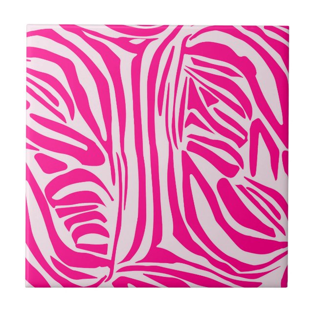 Impressão zebra rosa (Frente)