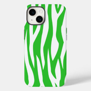 Impressão Zebra verde limão
