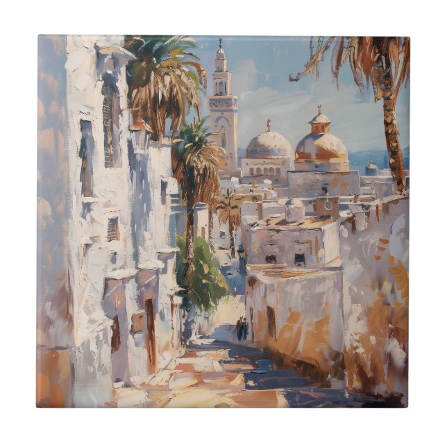 Impressinist picture of Tunis (Frente)