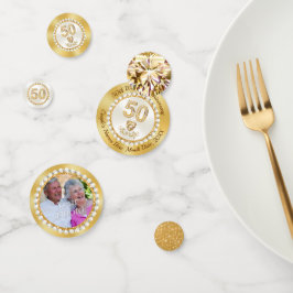 Impressionante personalizado, 50 anos Confetti