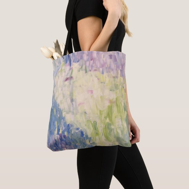 Impressionismo Abstrato Paint Tote Bag (Close Up)