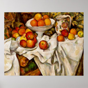 Impressionismo de Impressão de Maçãs e Laranjas de