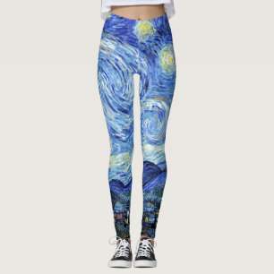 Impressionismo Impressão Leggings de Van Gogh Sta