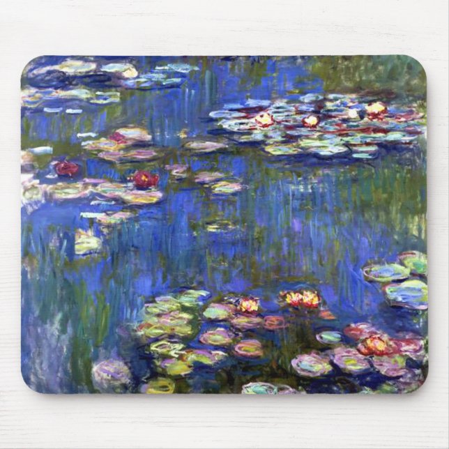 Impressionismo Water Lily Pond Mousepad (Frente)