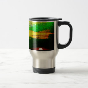Impressionista Caneca de viagem de alumínio sunset