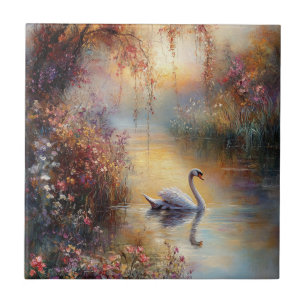 Impressionista Swan Rustic