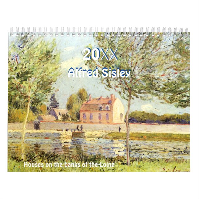 Impressionistas do Calendário Alfred Sisley (Capa)