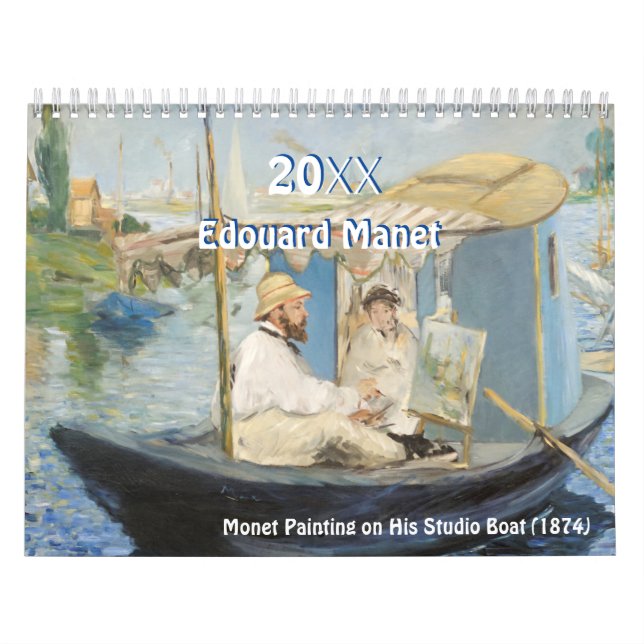 Impressionistas do Calendário do Manet Edouard (Capa)