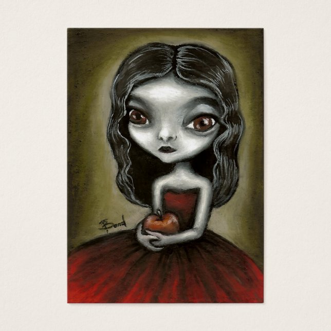 Impressões ACEO, menina de vampiro (Frente)
