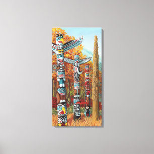 Impressões das canvas de pintura de pólos de Tot