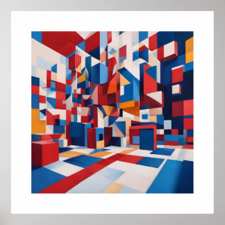 Impressões de Abstrato de arte de Pandora