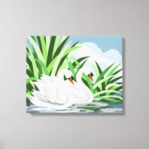 Impressões de Arte Cisne Branco