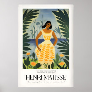 Impressões de Arte de Matisse - Arte de Mulher Fol