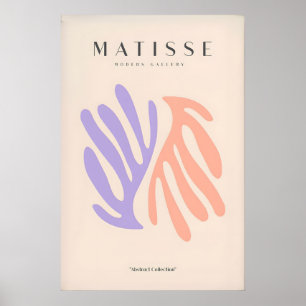 Impressões de Arte de Matisse - Folhas Abstratas d