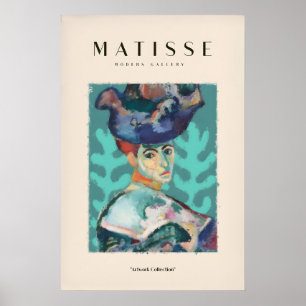 Impressões de Arte de Matisse - Mulher Retrato de
