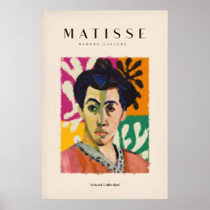Impressões de Arte de Matisse - Poster de Retrato 