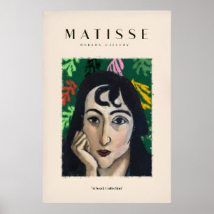 Impressões de Arte de Matisse - Poster Mulher Pens