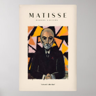 Impressões de Arte de Matisse - Retrato de Homem d