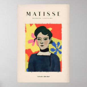 Impressões de Arte de Matisse - Retrato de Mulher