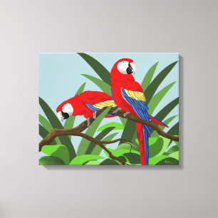 Impressões de Arte de Papagaio