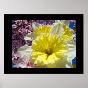 Impressões de Arte Decorativa de Primavera Flores