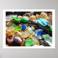 Impressões de arte do VIDRO da Praia Costeira SEA
