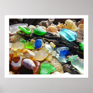 Impressões de arte do VIDRO da Praia Costeira SEA 