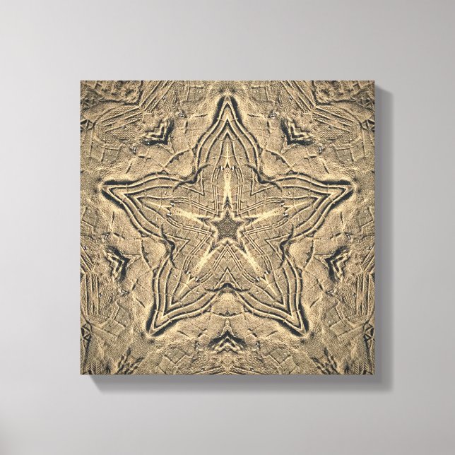 impressões de calçado na Areia Mandala 2 (Frente)