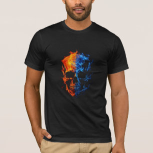 Impressões de Camisetas de Caveira da Moda para Am