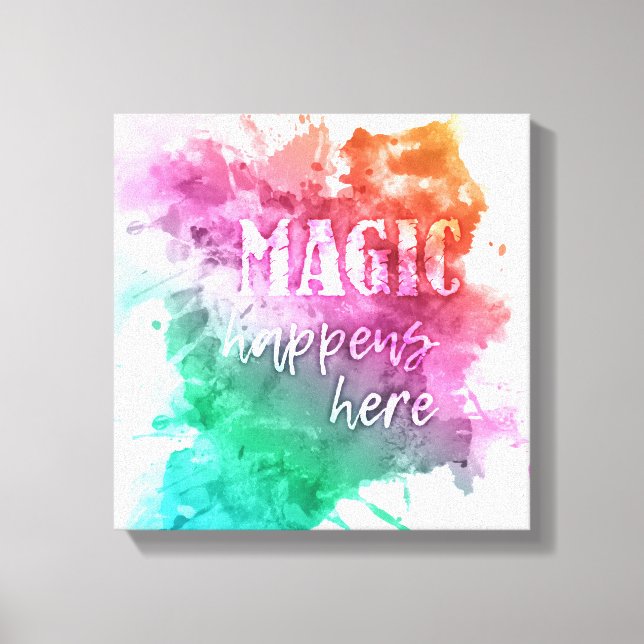 impressões de canvas "mágica" (Frente)