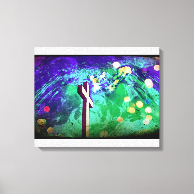 Impressões de Canvas Sparkle da Cruz Santa Terra (Frente)