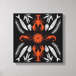 Impressões de Decoração de Arte Marinha