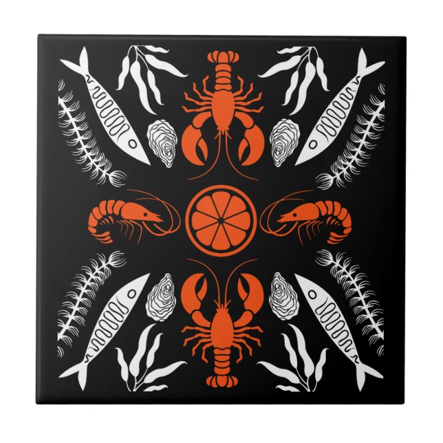 Impressões de Decoração de Arte Marinha (Frente)