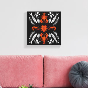 Impressões de Decoração de Arte Marinha