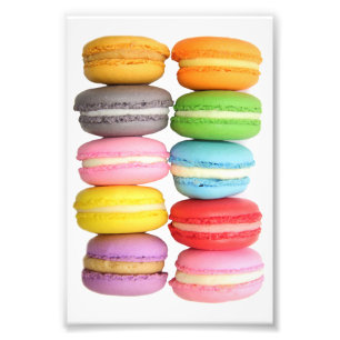 Impressões de Fotos de Macarons