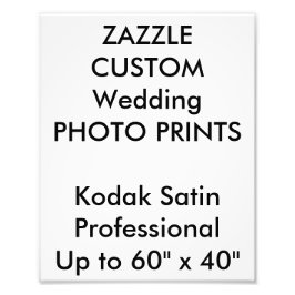 Impressões de fotos profissionais personalizadas d