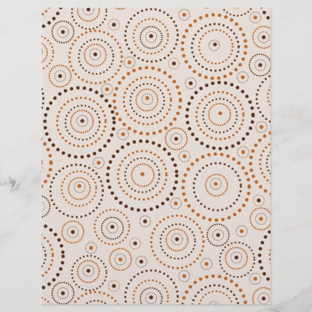 Impressões de Halloween e Swirls (Frente)