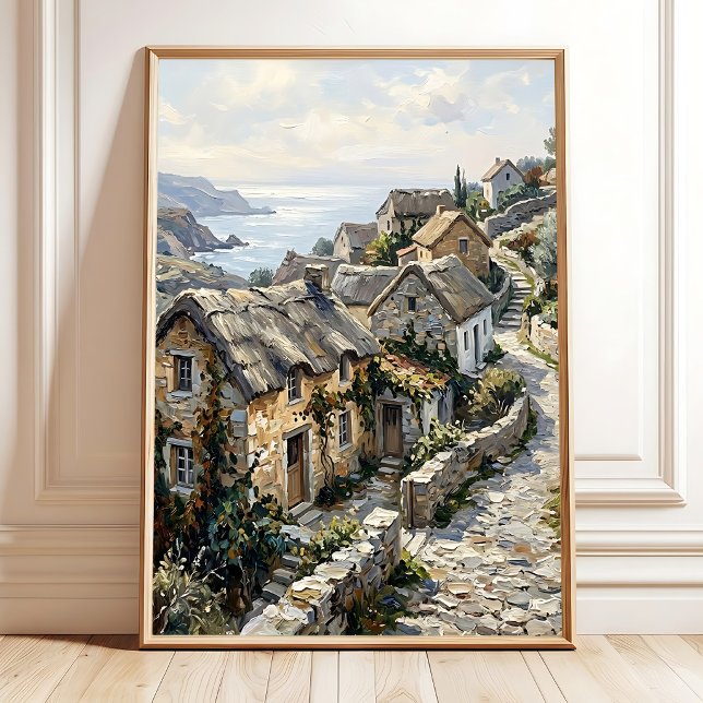 Impressões de Paisagens das Ilhas Gregas no Invern (Criador carregado)