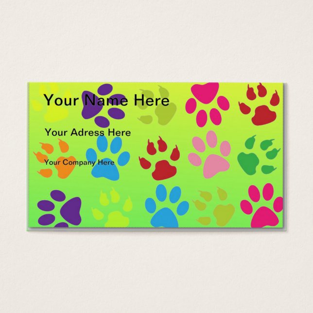 Impressões de pata (Frente)