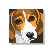 Impressões de tela de arte Beagle