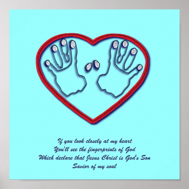 Impressões digitais de Deus - 1 Peter 5:6-7 (Frente)