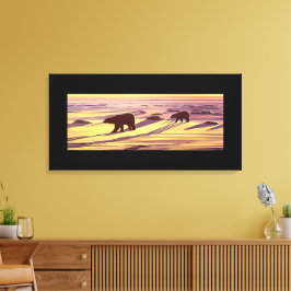 Impressões e Pôsteres de Pintura de Urso Polar