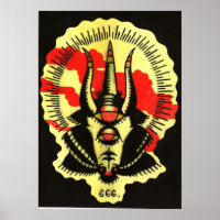impressões e posters de cabra negra