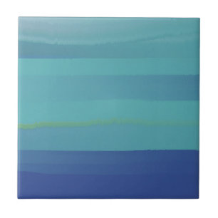Impressões em Teal e Azul