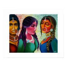 Impressões índios lindos de noivas