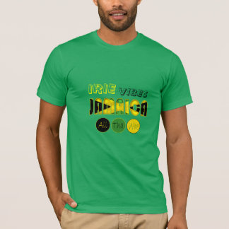 Impressões Jamaica de Irie toda a camisa da