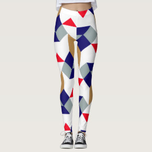 Impressões Negros, Ajustados Suaves - Leggings na