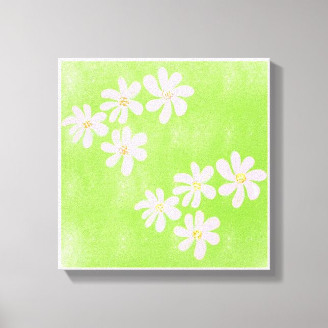 Impressões Verdes de Arte Simples Original (Frente)