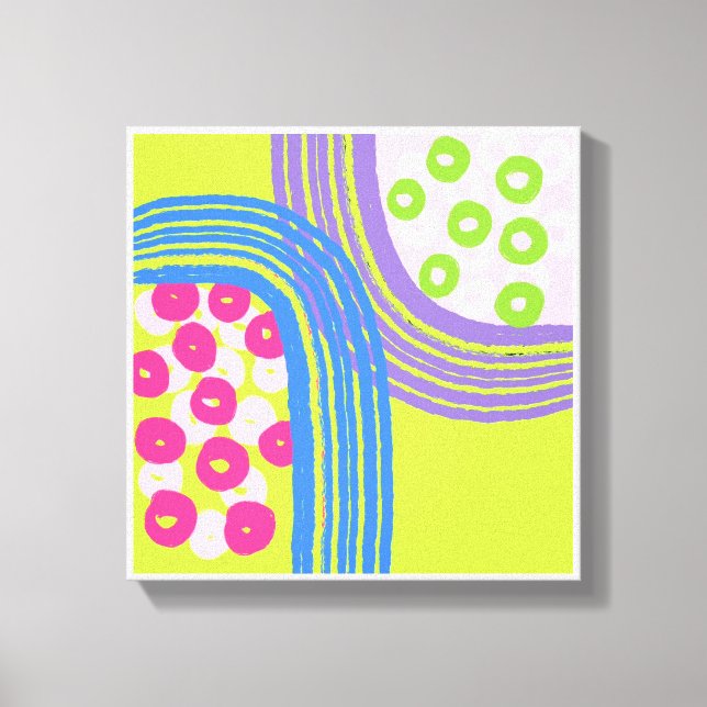 Impressões Verdes de Arte Simples Original (Frente)