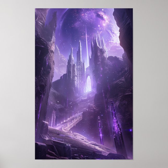 Impressora surreal de Poster de arte digital de al (Frente)